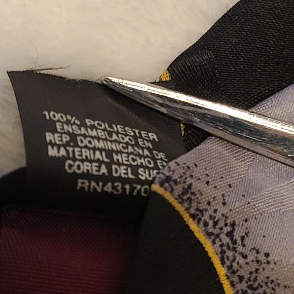 Ketch Classics Patterned Silk Tie Black White Gray - Picture 6 of 11